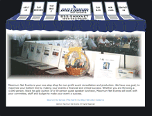 Tablet Screenshot of maximumnetevents.com
